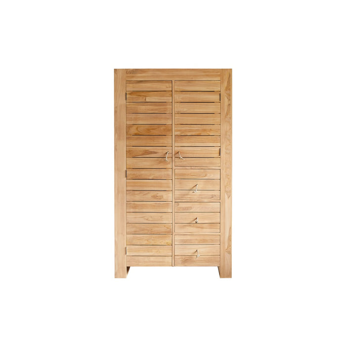 Tikamoon - Minimalys - Hangkast voor kinderen van massief teakhout