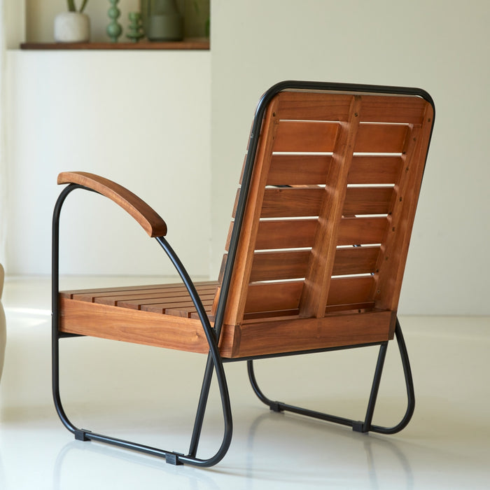 Tikamoon - Key Wood - Fauteuil van massief acaciahout