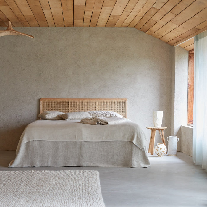 Tikamoon - Hoofdbord van rotanstengels 180 Adèle