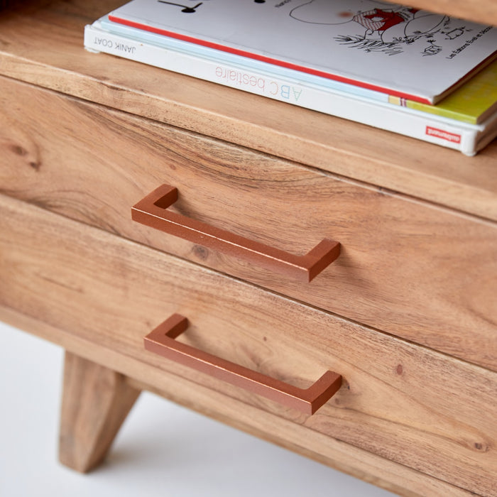 Tikamoon - Oslo - Kinder-nachtkastje van massief acaciahout