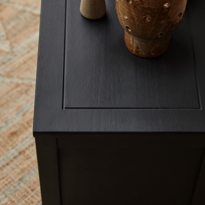 Tikamoon - Thaki Black - Massief grenen tv-meubel 170 cm