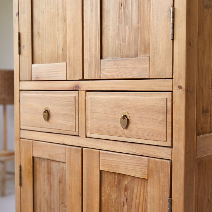 Tikamoon - Yuki - Kast van massief gerecycled grenenhout naturel