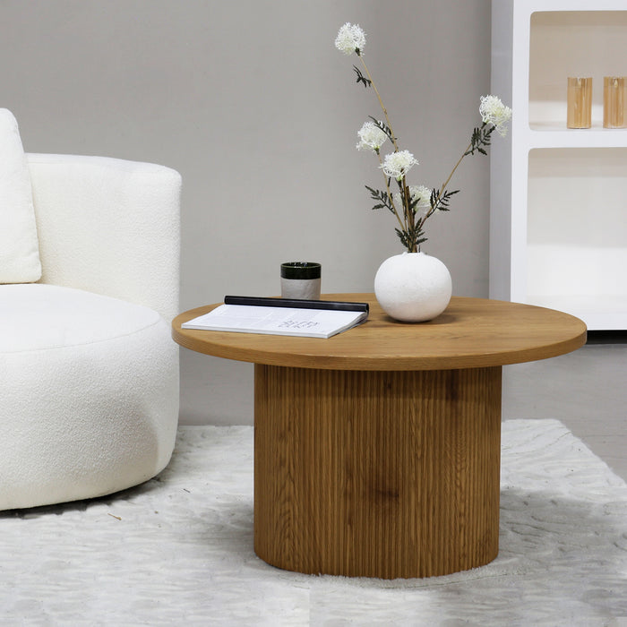 House Nordic - Salontafel Boavista Naturel Ø80x45 cm