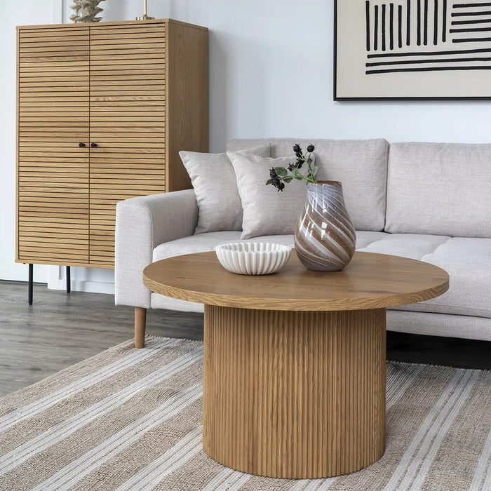 House Nordic - Salontafel Boavista Naturel Ø80x45 cm