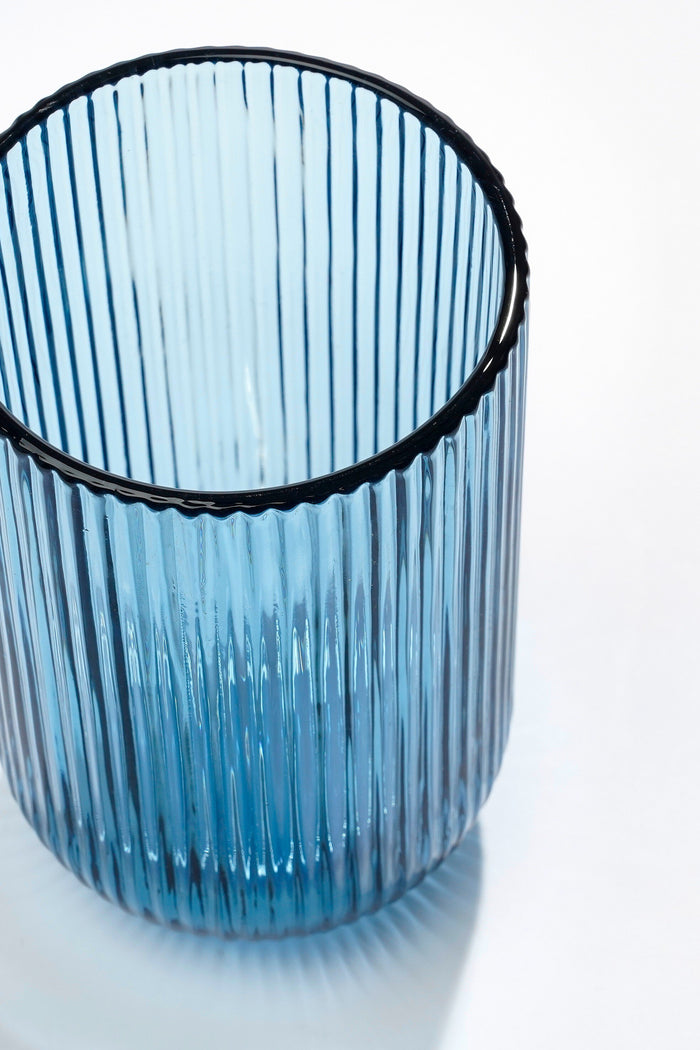 Mica Decorations Merlot Drinkglas - Set van 6 - 400 ml - Blauw