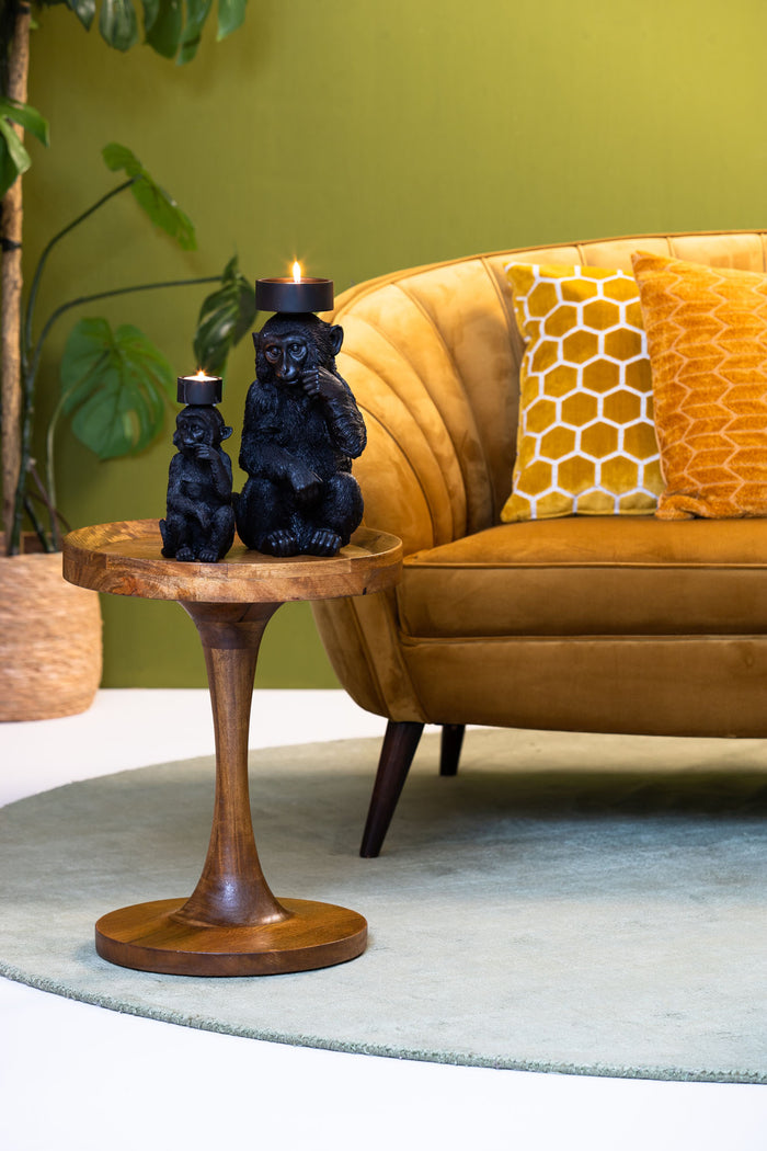 Light & Living Bijzettafel Joekon - Hout - Ø40cm