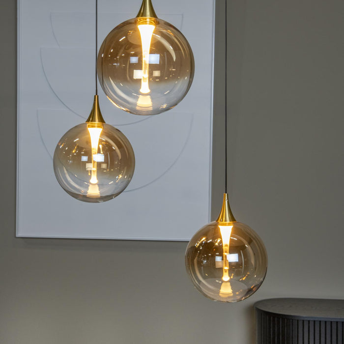 Lucide Premium GISELA Hanglamp - Amber