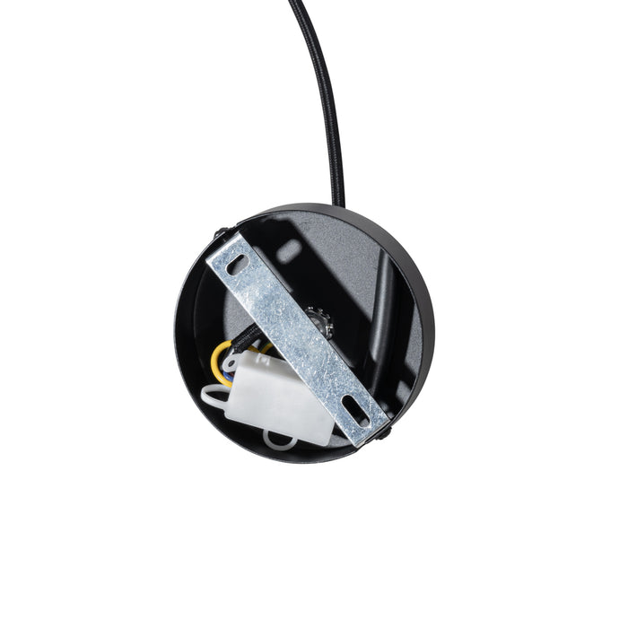 QAZQA Japandi hanglamp wit zijden 30cm - Plu