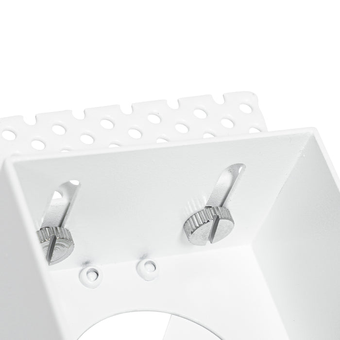 QAZQA Set van 6 inbouwspots wit GU10 50mm trimless - Oneon