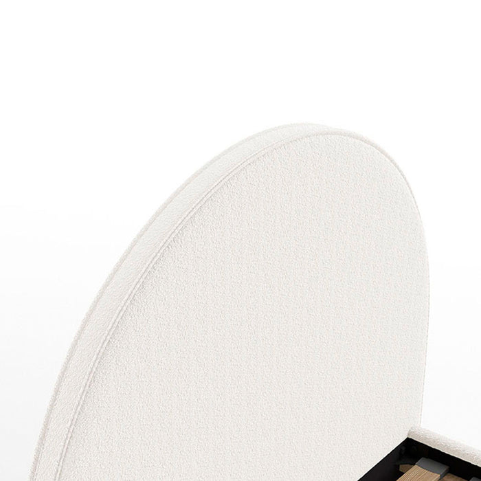 Vipack Moon Eenpersoonsbed 90 x 200 cm - Wit