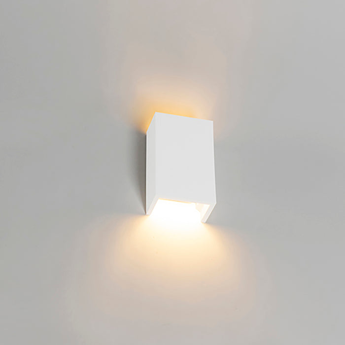 QAZQA Smart wandlamp wit incl. Wifi G9 - Colja Novo