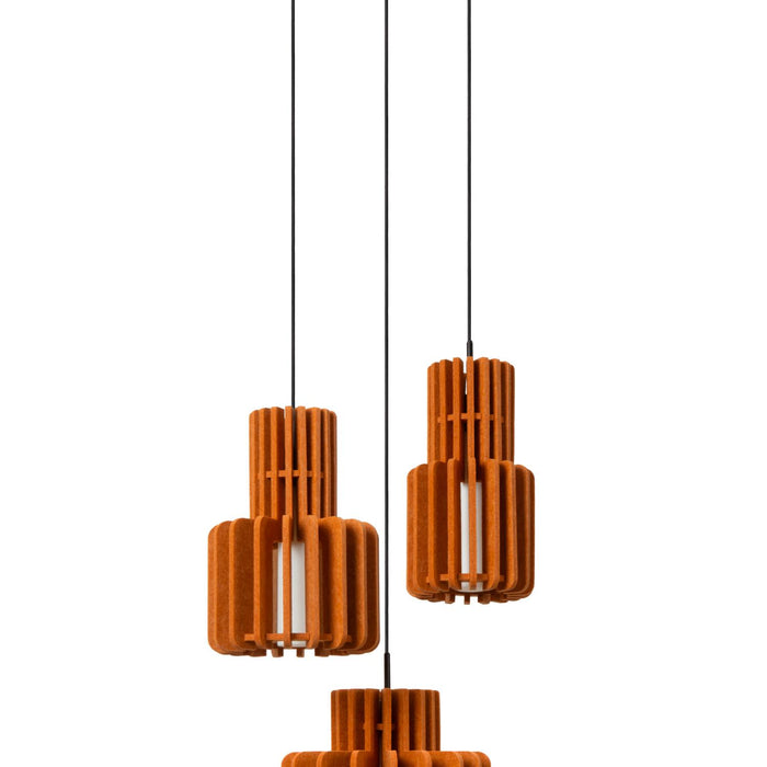 Lucide ROLLO Hanglamp - Terracotta