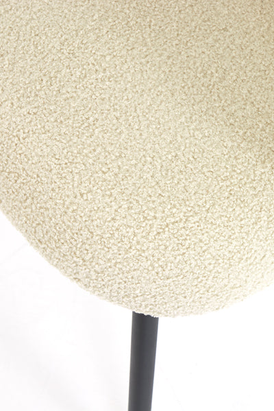 Light&living Eetkamerstoel 56x55x79 cm ELYNA teddy licht beige