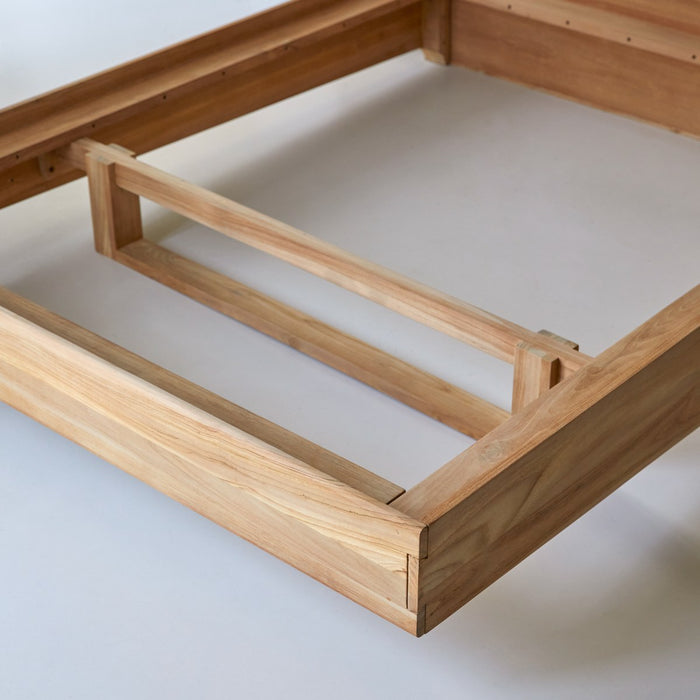 Tikamoon - Flat - Bed in massief teak 160 x 200 cm