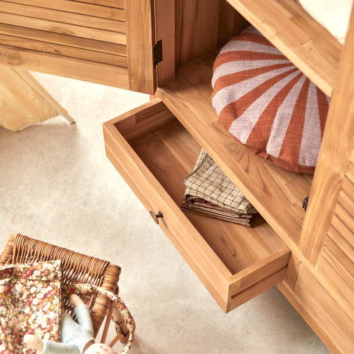 Tikamoon - Suzette - Kinderkast van massief teakhout