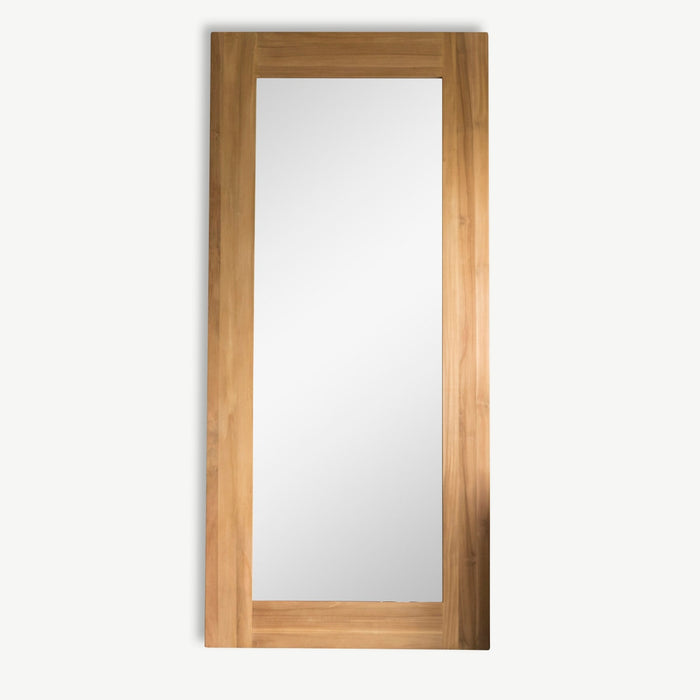 Tikamoon - Square - Massief teakhouten spiegel 200x90 cm