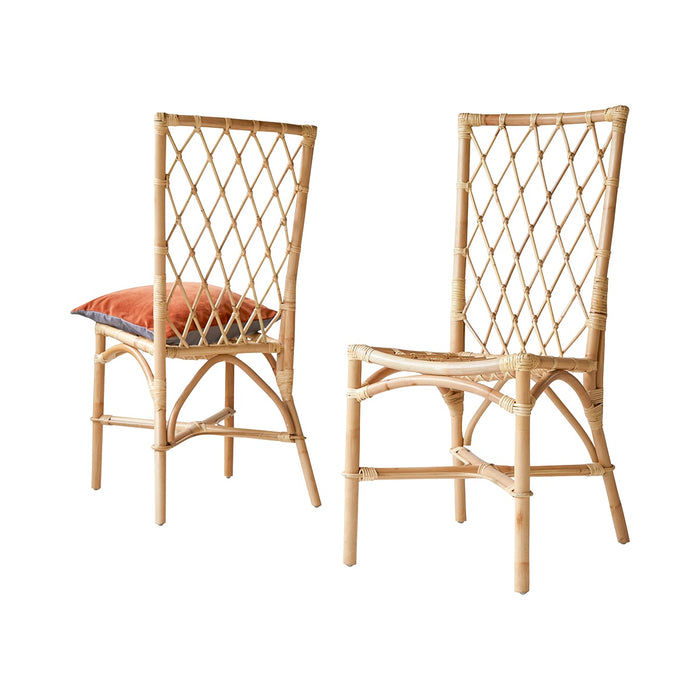 Tikamoon - Stoel van rotanstengels Zélie