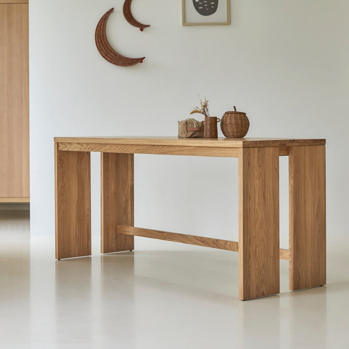 Tikamoon - Kinderbureau van eikenhout 160 cm Eden