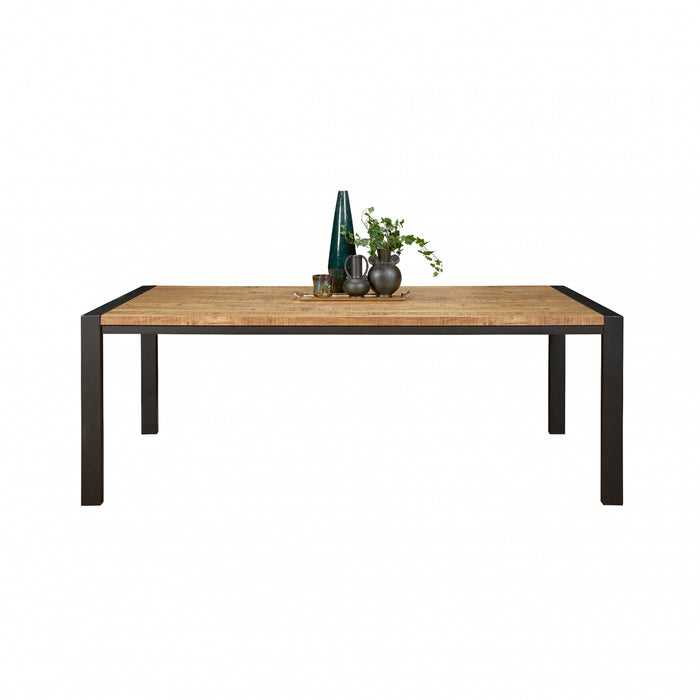Eettafel Tilburg - Hout - Mango|Hout - Naturel - MDF