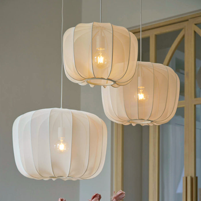 Light & Living Plumeria Hanglamp - S - H 37.5 x Ø 50 cm - Zand