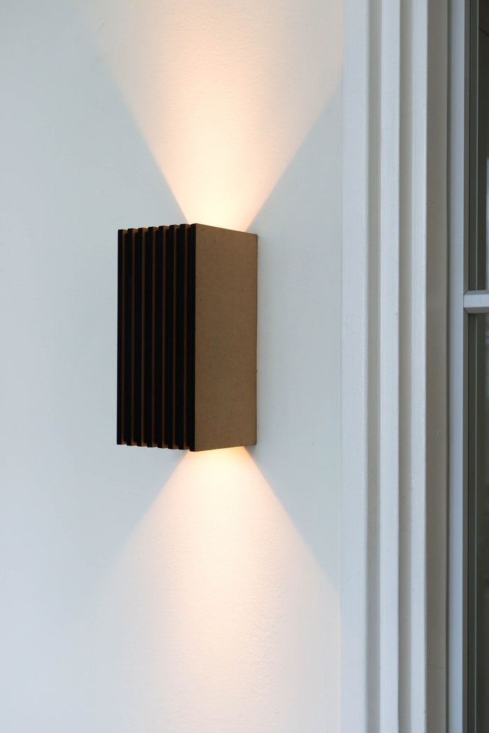 Blij Design Wandlamp Brick Naturel 2x GU10