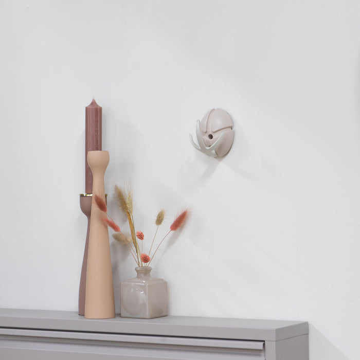 Spinder Design kapstok Tick - Sand | Sand - 3 haken