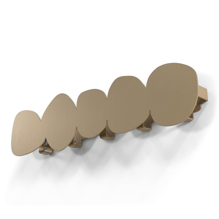Spinder x Eva van de Ven kapstok Tumulo Medium - Champagne - 5 haken