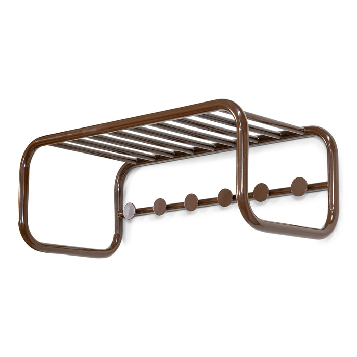 Spinder Design kapstok Retro Kapstok - Chocolate Brown - 6 haken