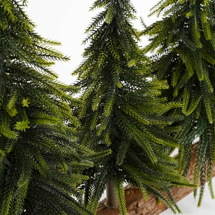 House of Seasons Decoratie Boomstam Kunstkerstbomen - L80 x H40 cm