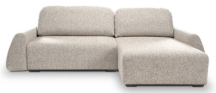 Selsey Design Talula hoekbank links|rechts chenille met slaapfunctie