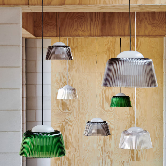 HAY Brim Hanglamp Ø 24,5 cm - Clear