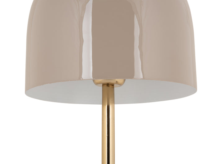 Leitmotiv - Tafellamp Manta - Warmgrijs