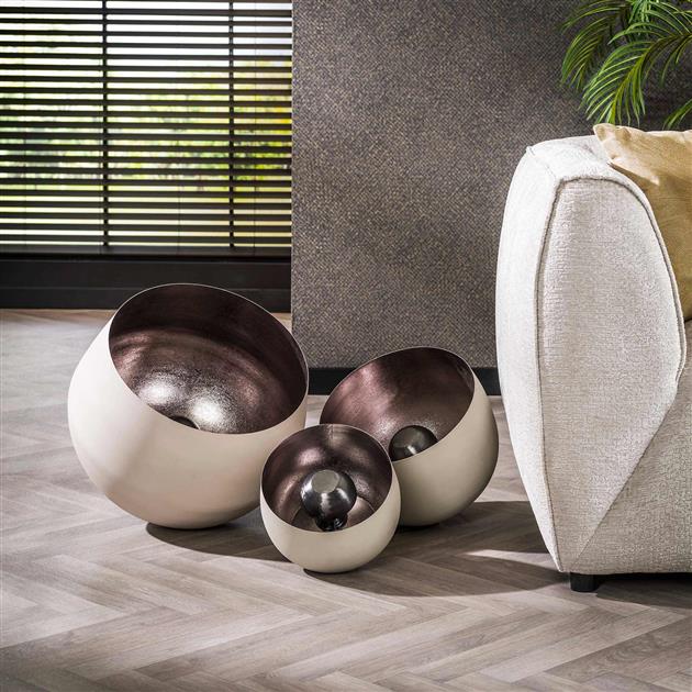 Hoyz Collection - Tafellamp Ø36 Basket - Natural Grey - L