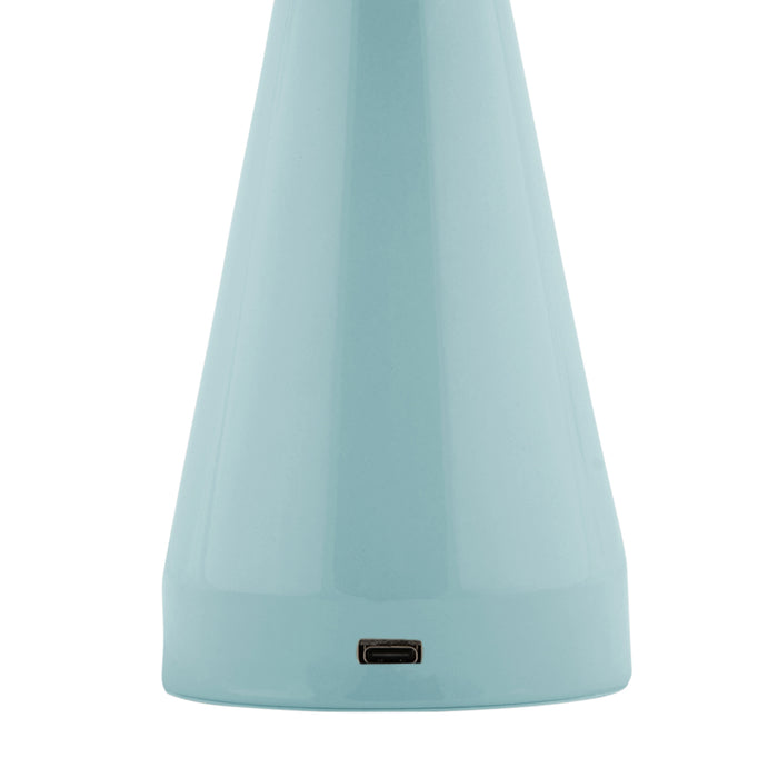 Leitmotiv - Tafellamp Rachel LED - Mistige blauw