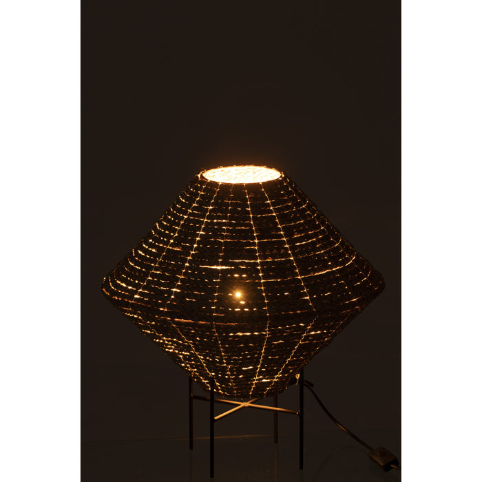 J-Line - Hanglamp Ufo Zeegras Naturel Large - 40x40x32cm