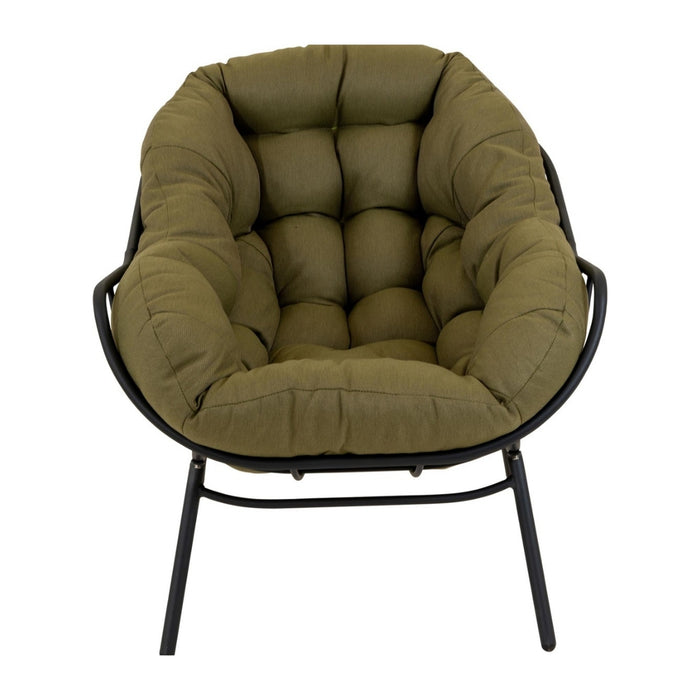 Lesli Living Cozy relax stoel - olijfgroen