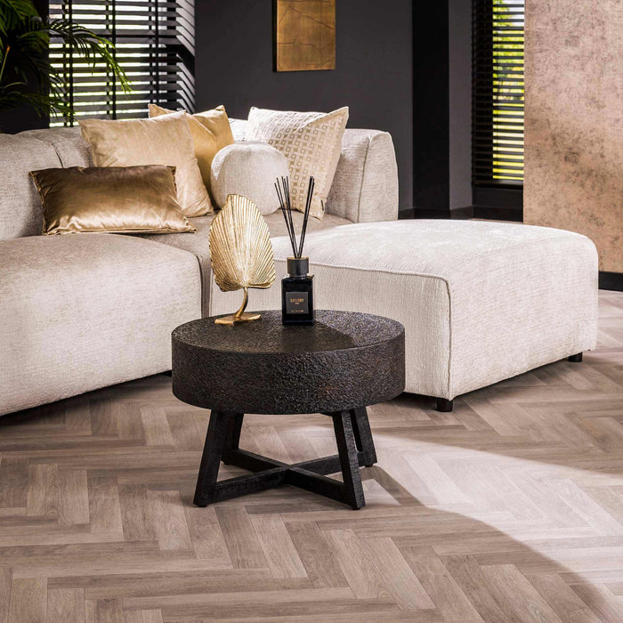 Fraaai Sonja salontafel ø60 - ferro metallic