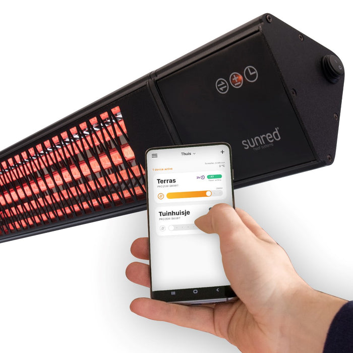 Sunred – COMBIDEAL – Heater & Hoes – Triangle - Dark lijn - Zwart -