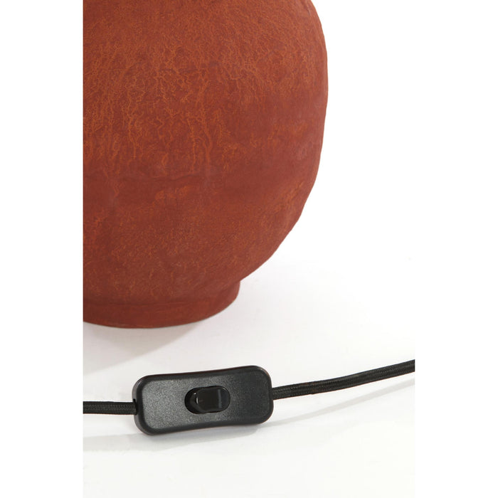 Light & Living Light&living Lampvoet Ø17,5x34 cm SARMANO steenrood