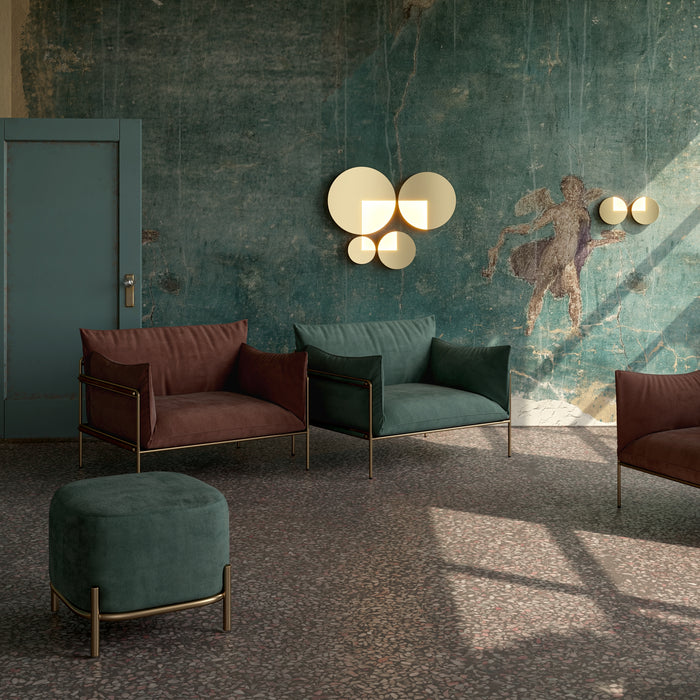 Maytoni - Wandlamp Jupiter - Messing - Ø44,8