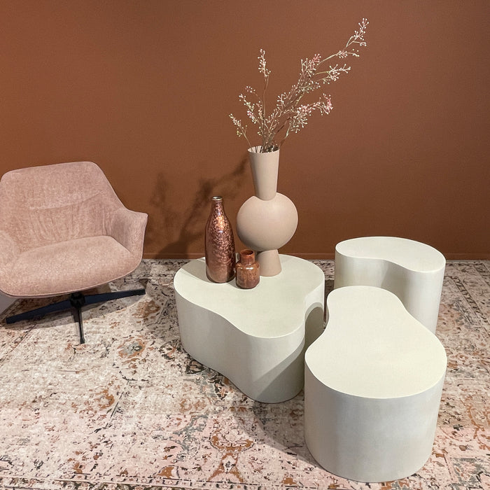 Brix - Salontafel Brix Organic Sandy 70cm - Beton | MDF