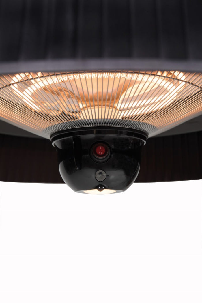 Sunred - Artix - Bright lijn - Zwart - Hangend model - Terrasverwarmer