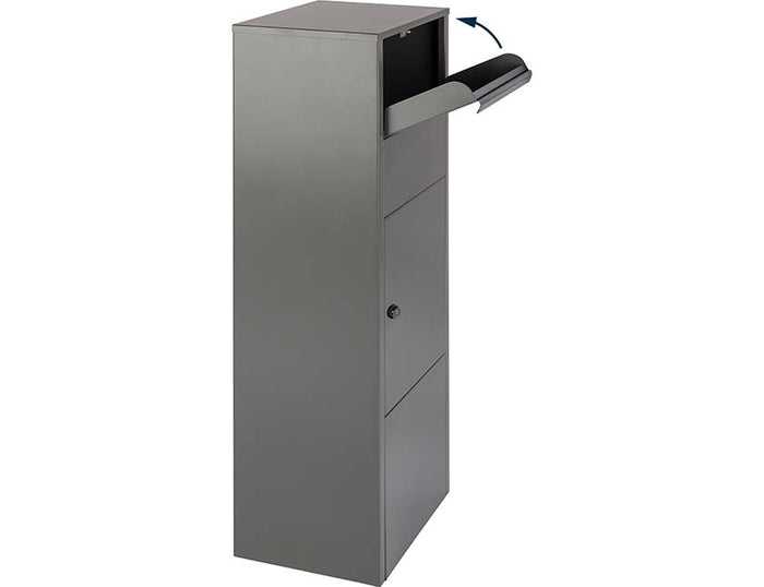 Practo Garden - Pakketbrievenbus - Hannover - Metaal - Grijs - Met