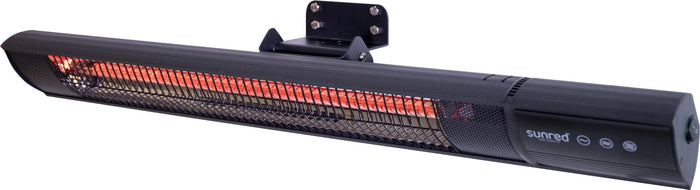 Sunred - COMBIDEAL - Heater & Hoes - Dark lijn - Zwart - Wand model -