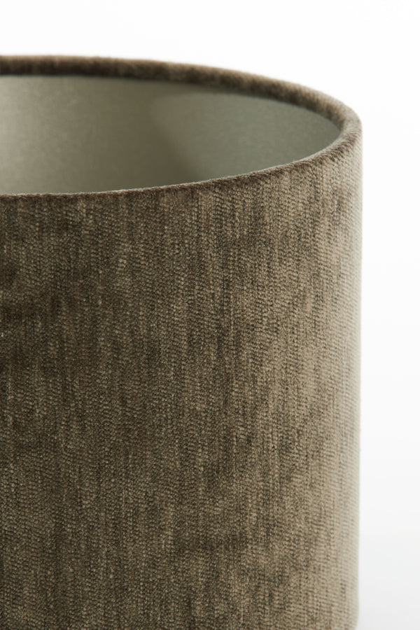 Light & Living Light&living Kap cilinder 20-20-15 cm BAYOU mos groen