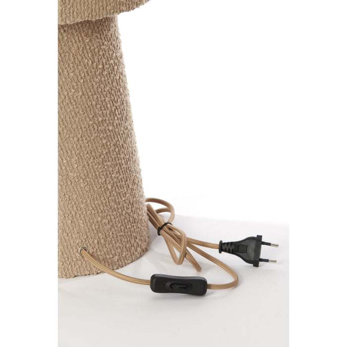 Light & Living - Tafellamp MICKY - Ø20x57.5cm - Bruin