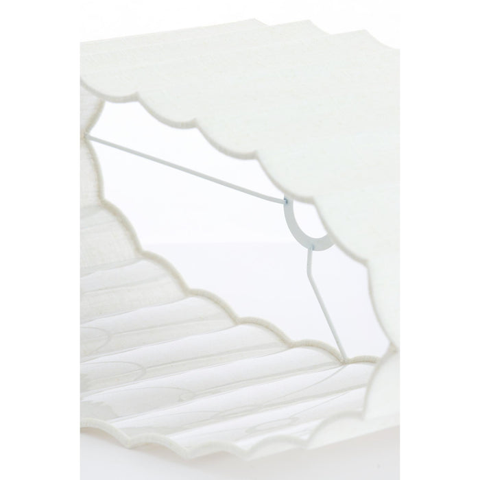 Light & Living Lampenkap ovaal Disli - Wit - 58x24x27cm