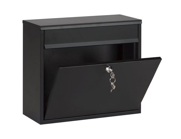 Practo Garden - Brievenbus - Calgary - Gelakt staal - Extra diep -