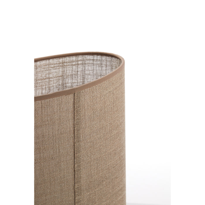 Light & Living - Lampenkap CADEN - 30x15x25cm - Bruin