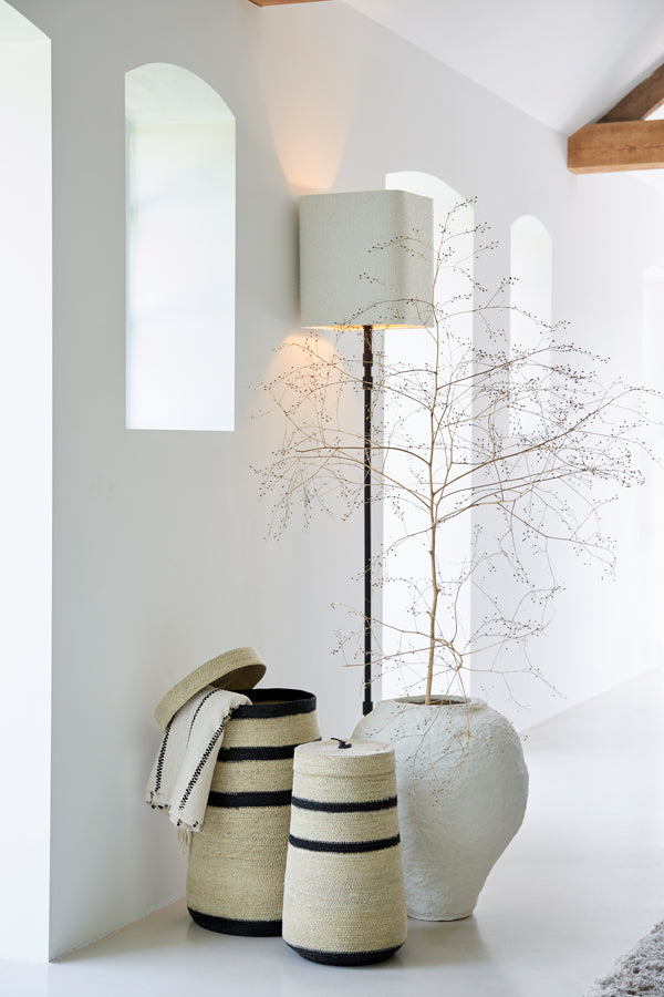 Light & Living - Lampenkap BOLERO - Ø30x35cm - Wit